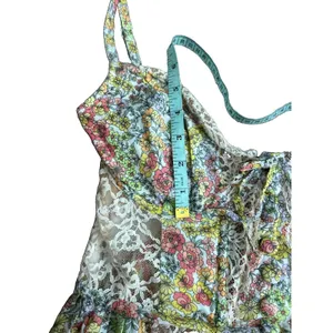Rare For Love and Lemons FL&L Esme Mini Dress Size XL Bustier Fairy Floral Party thumbnail 12
