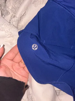 Lululemon Blue Shorts Hotty Hot thumbnail 3
