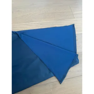 Lulus Blue Satin Halter Asymmetrical Midi Dress Size S thumbnail 15