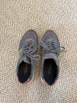 Like New! Gola Chicago Style in Ash, Patina Green, and Coral Pink Sneakers | 6 thumbnail 3