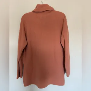 Abercrombie Women's Cozy Cowl Turtleneck Sweater - Mauve Pink Small thumbnail 2