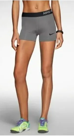 ✨Nike Pro 5" Compression Grey Sz Medium Shorts✨ thumbnail 1
