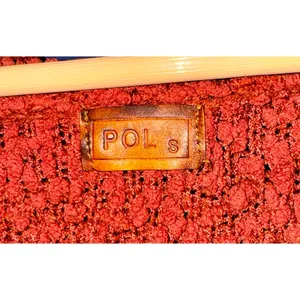 POL Popcorn Knit Sweater Tunic Women's‎ Size Small Hooded Burnt Orange Rust Fall thumbnail 7