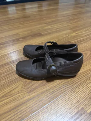 Easy Spirit Brown Leather Mary Jane Comfort Shoes Size 7 thumbnail 4