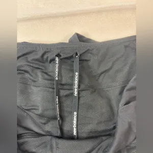 New Balance L Black Athletic Running Shorts thumbnail 5