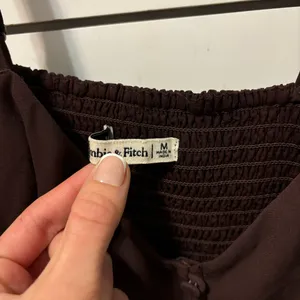 Abercrombie Brown Button Down Tank Top thumbnail 4