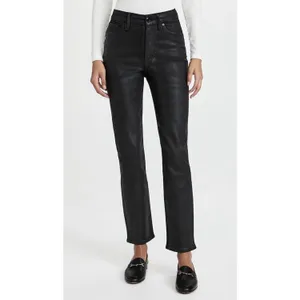 Good American Good Classic Coated Jeans Women's 14/32 Black‎ Stretch High Rise thumbnail 9