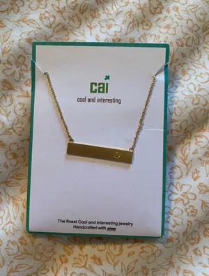 Boutique Initial Necklace thumbnail 1