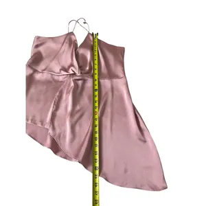 Express Champagne Adjustable Strap Satin Top Size L | 43-11 thumbnail 5