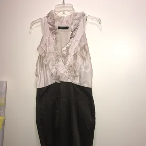 Arc and Co Victorian style ruffle dress Anthropologie M Y2K thumbnail 6