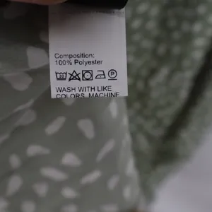 SHEIN Sage Green Abstract Petal Print V-Neck Maxi Dress XL US 12 Spaghetti Strap thumbnail 4