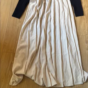 Meshki Black and Cream Long Sleeve Dress thumbnail 6
