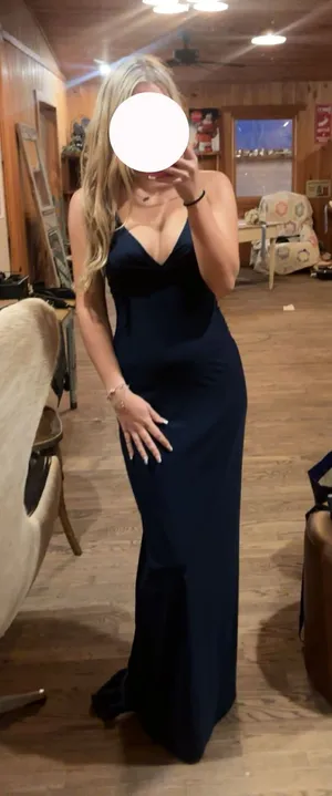 Lucy in the Sky Navy Blue Dress thumbnail 1