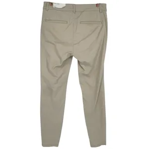 NWT LOFT Women’s 2023 Mid Rise Skinny Ankle Pants Light‎ Khaki Size 4 Preppy thumbnail 2