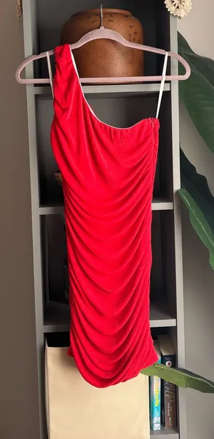hello molly slinky red dress new with tags NWT thumbnail 1
