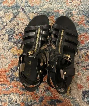 Michael Kors Michael Gladiator Black Sandal thumbnail 3