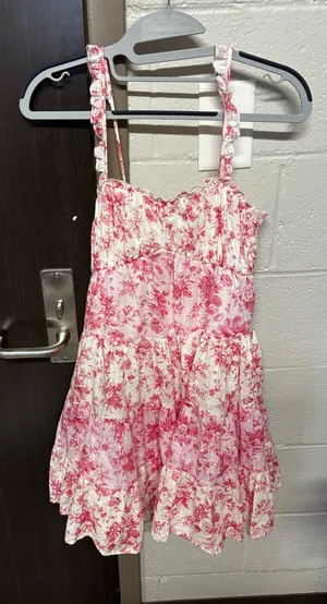 Altar'd State Dress Pink Mini thumbnail 1