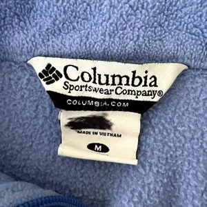 Columbia Blue Full Zip Fleece Jacket thumbnail 6