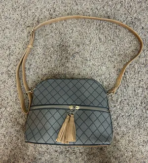 Crossbody purse Gray thumbnail 1