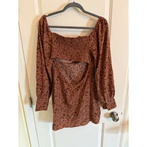 Lush Mini Dress Size Large Fairy Boho Whimsy Floral Print thumbnail 5