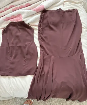 Pretty Little Thing Chiffon Maxi Skirt Set thumbnail 3