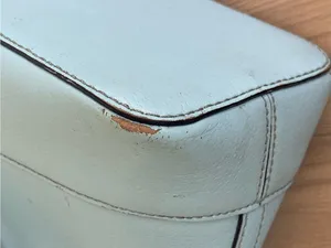 kate spade Baby Blue Leather Dome Satchel with Crossbody Strap thumbnail 9