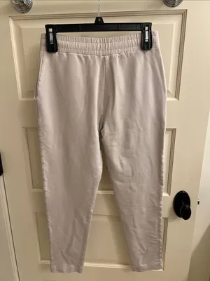Banana Republic Light Taupe Drawstring Joggers thumbnail 3