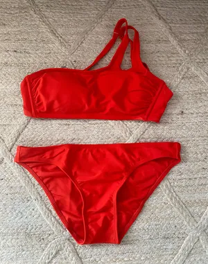 Xhilaration Red Bikini thumbnail 1