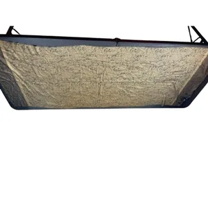 Pashmina Silk Blend Shawl Wrap Scarf Tan Black Paisley Jacquard Fringe Elegant thumbnail 6