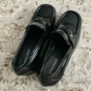 Jeffrey Campbell Dressy Patent Leather Loafers🖤🖤 thumbnail 6
