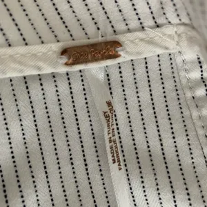 Free people black and white striped skirt thumbnail 7