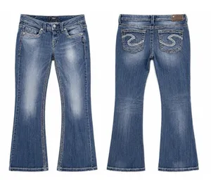 Silver jeans Lola low rise bootcut flare denim jeans pants Y2K (actual 31x30) thumbnail 1