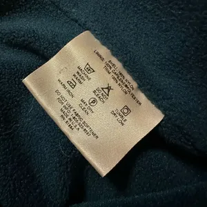 Patagonia gray windbreaker fleece lined zipper pants snow large thumbnail 7