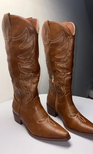 Western women knee boots/ New thumbnail 1