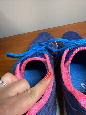 Asics‎ Gel Ziruss Women’s Running Shoes Blue Pink Comfort Athletic Size 9 T7J6N thumbnail 11
