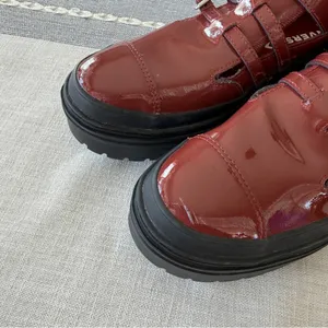Converse Lug Sole Mary Jane’s Women’s Size 10.5 Red Patent Leather Platform Y2K thumbnail 8
