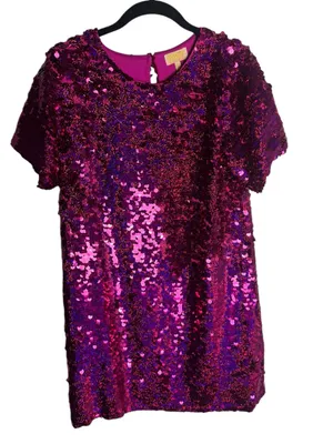 Verb by Pallavi Singhee Sequin Shift Dress XS thumbnail 3