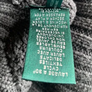 Ralph Lauren Gray Cardigan with Shawl Collar and Side Closure thumbnail 10