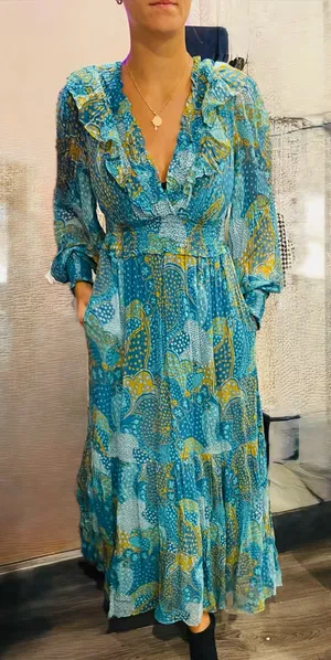 Beautiful ANTHROPOLOGIE dress 🔥🔥🔥 thumbnail 1