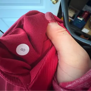Lululemon In Flux Reversible Hooded Jacket Cranberry Red 8. Preloved excellen5 thumbnail 6