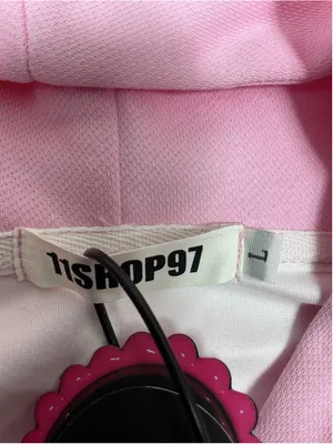 Womans NWT II Shop 97 Full Zip Hoodie Large Pink thumbnail 4