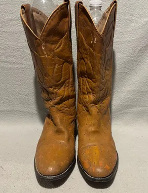 Western Cowboy Pull On Tejas Boots approx. size 7 thumbnail 1