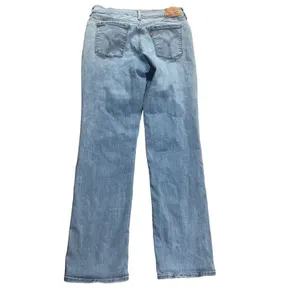 Levi’s womens mid rise 505 straight jeans size 10 thumbnail 2