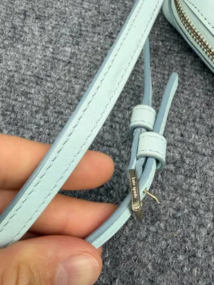 KATE SPADE Zeezee North South Phone Crossbody Light Blue Pebble Leather thumbnail 13