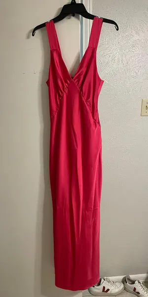 Revolve House of Harlow Hot Pink Dress thumbnail 1