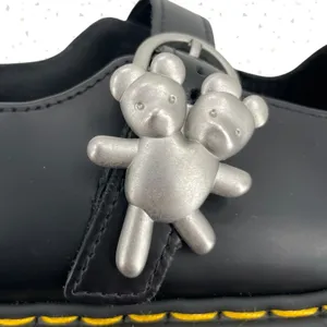 Dr. Martens x Heaven Marc Jacobs Addina Double Stitch Mary Janes Black Leather 8 thumbnail 6