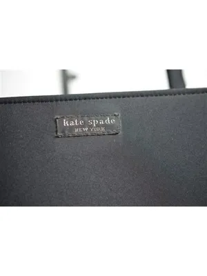 Kate Spade Sam Icon Nylon Vtg. Shoulder Bag with B/W Gingham Interior thumbnail 3