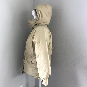 The North Face Women Medium Beige Ski Outdoor Hooded Snow Jacket thumbnail 2