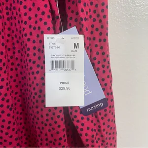 Motherhood Maternity NWT Nursing Top | Size: Medium thumbnail 3