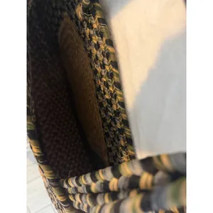 Loloi Rugs Braided Tote Bag Earth Tones Bohemian Woven Shoulder Bag Large thumbnail 7